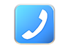 Phone / Call --Icon ｜ 3D ｜ Free Illustration Material