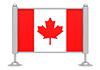Canada-Flag--Icon ｜ 3D ｜ Free Illustration Material
