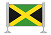 Jamaica-Flag-Icon ｜ 3D ｜ Free Illustration Material