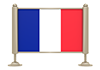 フランス-国旗 - アイコン｜3D｜フリーイラスト素材