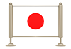 Japan-Flag--Icon ｜ 3D ｜ Free Illustration Material