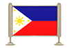 Philippines-Flag-Icon ｜ 3D ｜ Free Illustration Material