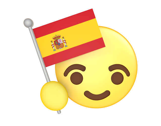 スペイン｜国旗 - アイコン / 3Dレンダリング / イラスト / 無料 / ダウンロード / 商用使用OK