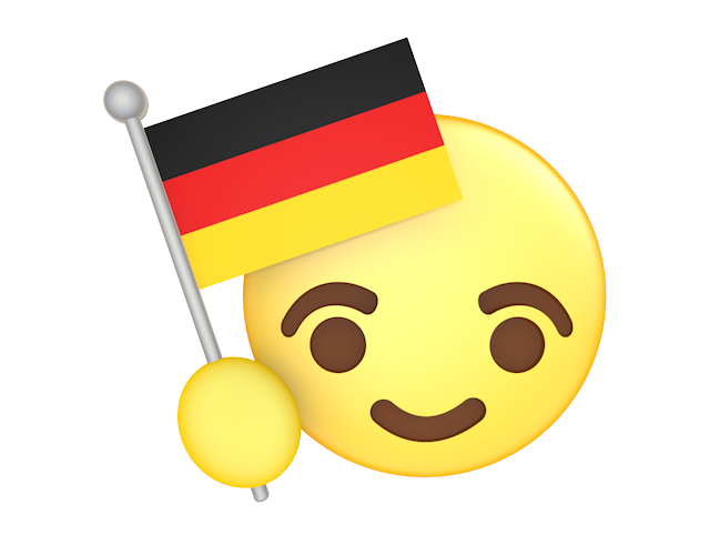ドイツ｜国旗 - アイコン / 3Dレンダリング / イラスト / 無料 / ダウンロード / 商用使用OK