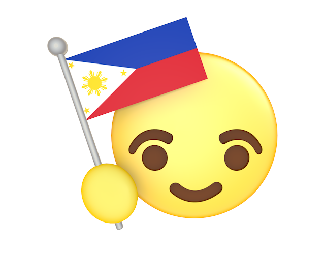 フィリピン｜国旗 - アイコン / 3Dレンダリング / イラスト / 無料 / ダウンロード / 商用使用OK