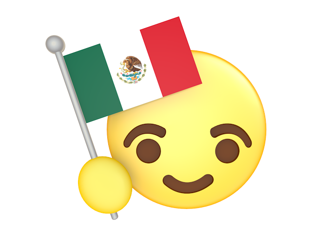 メキシコ｜国旗 - アイコン / 3Dレンダリング / イラスト / 無料 / ダウンロード / 商用使用OK