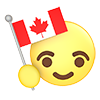 Canada ｜ Flag ―― Icon ｜ 3D ｜ Free Illustration Material