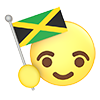 Jamaica ｜ National Flag --Icon ｜ 3D ｜ Free Illustration Material