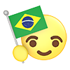 Brazil ｜ Flag ―― Icon ｜ 3D ｜ Free Illustration Material